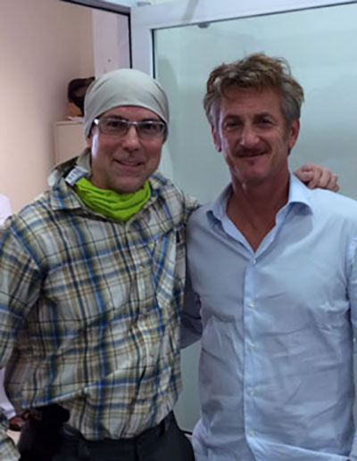 Dr Neil Pollock with Penn